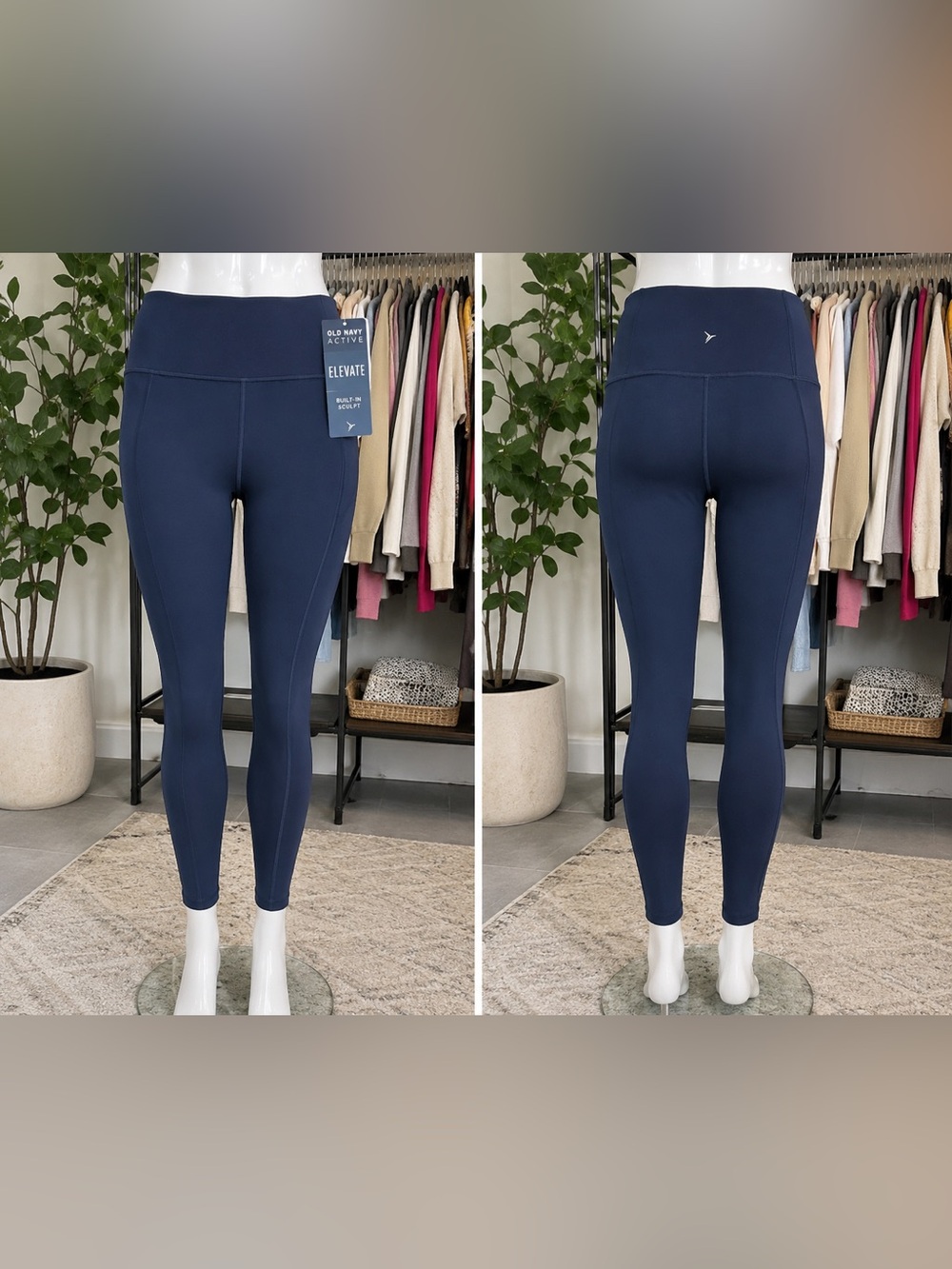 Old Navy active Navy Athletic Leggings